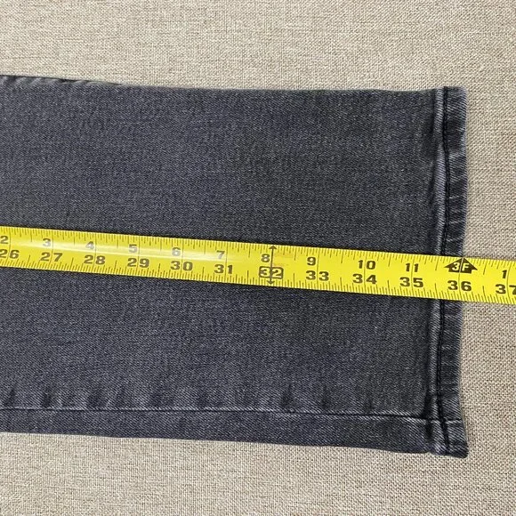Levi's Ribcage Straight Ankle Denim Jeans Women's 27 High Rise Gray Casual Pants - Picture 14 of 14